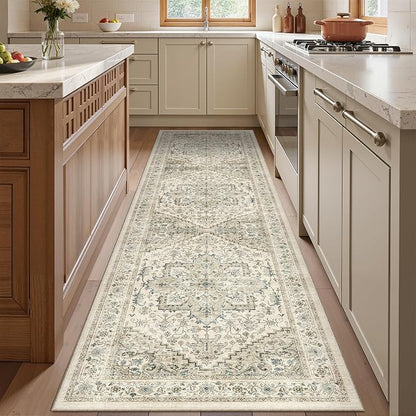 Runner Rug 2x8 Runners for Hallways Washable Rugs, Non Slip Low Pile Soft - Image 3