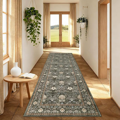 GarveeHome Washable Runner Rug 2x6, Non Slip Floral Kitchen Runner - Image 8