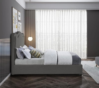 Meridian Furniture FelixGrey-F Felix Collection Modern | Contemporary Linen - Image 6