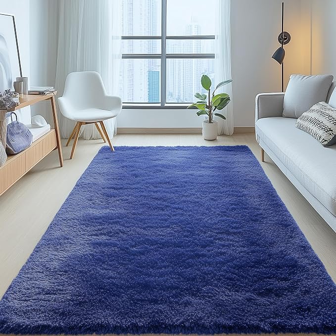 OLANLY 5x6 Area Rugs for Living Room Bedroom, Machine Washable Soft Fluffy - Image 6