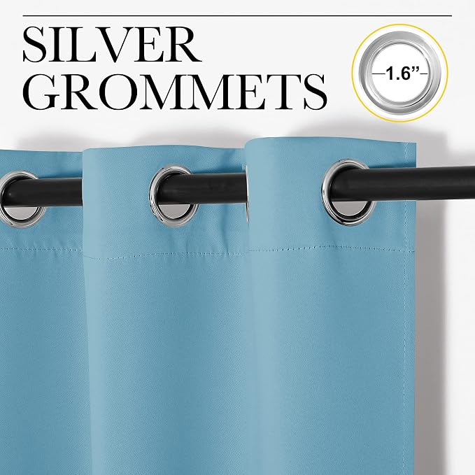 NICETOWN Room Darkening Curtain Panels - Image 3