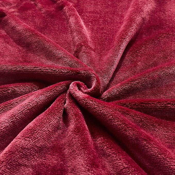 TASTHROW Large Flannel Fleece Throw Blanket, 90×90 Inch - Image 4