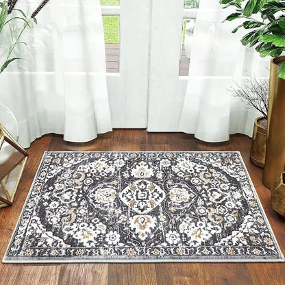 HEBE Indoor Door Mat 2'x3', Washable Welcome Mat - Image 7
