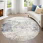 DMOYEST 6ft Round Area Rug Living Room Rugs by DMOYEST