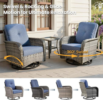 Weaxty 8 Pieces Outdoor Patio Furniture Sets - Image 3