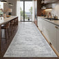 2'6 x 10' Runner Rug Non Slip, Washable Kitchen Rugs, Living Room, Long Rug by Restydon