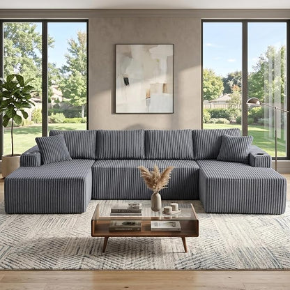 124" Oversized Sectional Couches by ivoros
