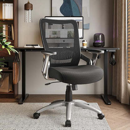 SUNNOW Office Chair, Ergonomic Computer Desk Chair, Sturdy Executive Task Chair - Image 2