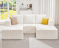 Hobestluk Modular Sectional Sofa Memory Foam Couch Oversized Sectional Sofa by YourHomeDeservesMore