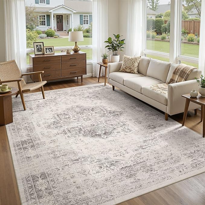 UERMEI 10x14 Area Rug Living Room Rugs - Image 6