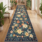 DUKINO 3x12 Washable Runner Rug Long Hallway Runner Rug Non Slip Navy Blue | by DUKINO