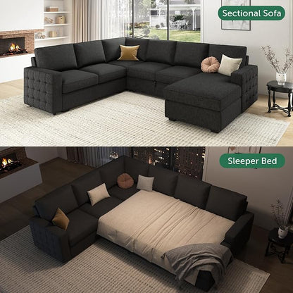 HONBAY Sectional Sleeper Sofa - Image 3