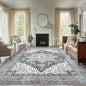 AMADA HOMEFURNISHING 8x10 Area Rugs, Low-Profile Large Washable Area Rug by AMADAHOMEFURNISHING