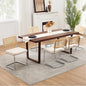 Zesthouse Natural Rattan Dining Chairs Set of 6, Mid Century Cane Dining Room by Zesthouse