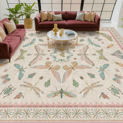 7x9 Cute Insect Rugs for Girls Bedroom - Image 6