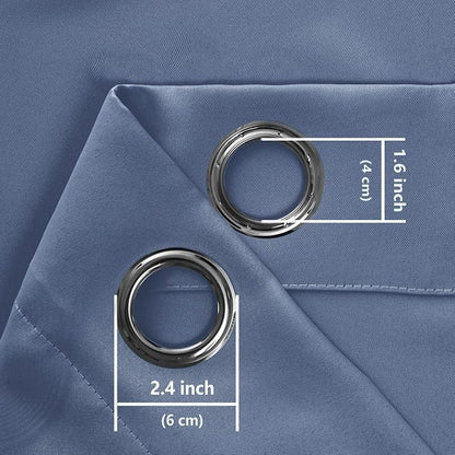 Blackout Curtains for Bedroom, 38 x 63 Inches Length, Window Curtains for - Image 9