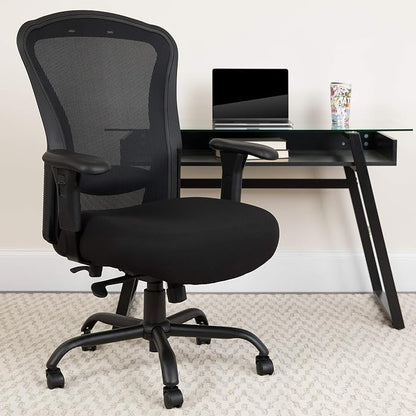Flash Furniture HERCULES Series 24/7 Intensive Use Big & Tall 400 lb. Rated - Image 2