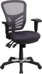 Flash Furniture Nicholas Mid-Back Swivel Office and Gaming Chair, Ergonomic by FlashFurniture