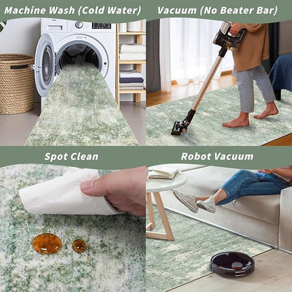 3x12 ft Non Skid Hallway Runner Rug - Image 7