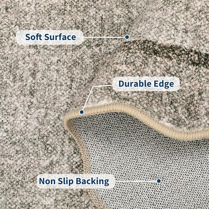 GarveeHome Scalloped Washable Rug 6x9 Rugs - Image 3
