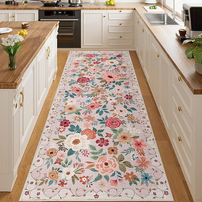 DUKINO 3x8 Kitchen Runner Rug, Washable Rug - Image 3