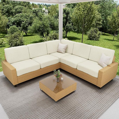 Waterproof Sectional Couch Covers, Non Slip Sofa Cushion Covers | L Shape - Image 2