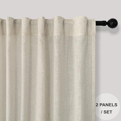 Pitalk Beige Curtains 78 Inches Long - Image 7