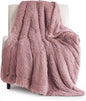 Bedsure GentleSoft Fuzzy Sherpa Faux Fur Twin Blanket Dusty Pink Cozy Gifts by Unknown