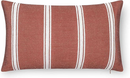 Crumbs Home Modern Farmhouse California Casual Indoor Outdoor Lumbar Pillow - Image 6