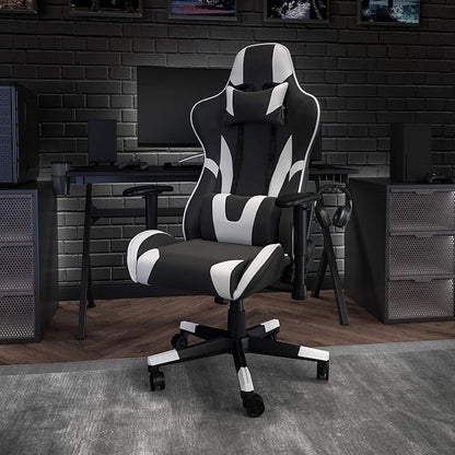 Flash Furniture X20 Fully Reclining LeatherSoft Racing Style Gaming Chair - Image 2