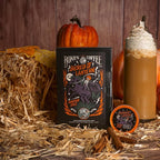 Bones Coffee Company Jacked 'O' Lantern, Pumpkin Spice Flavored Coffee Pods, Low Acid Medium Roast Single-Serve Bones Cups, Compatible with 1.0 & 2.0 K-Cups Brewers Coffee Maker, 12 Count