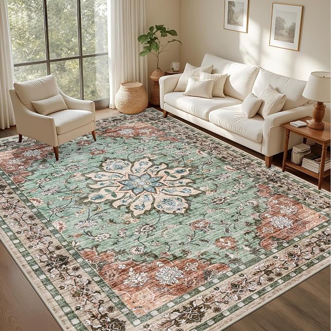 10x14 Area Rugs Living Room: Washable Rug - Image 2
