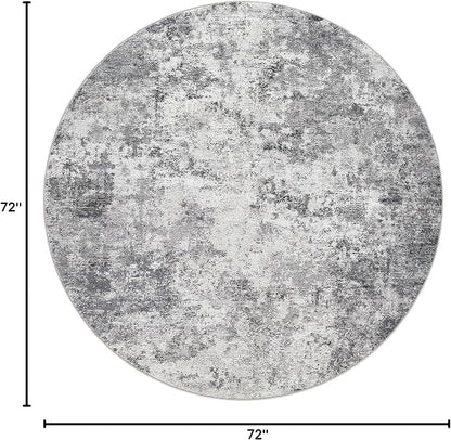 UERMEI 6ft Round Area Rug Living Room Rugs - Image 2