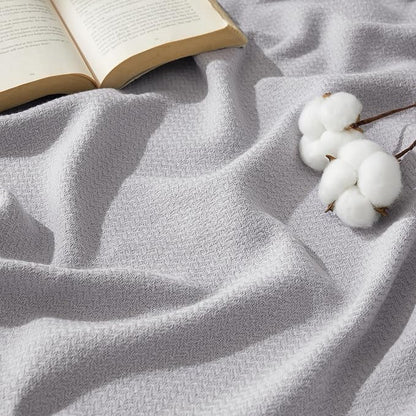 Bedsure GentleSoft 100% Cotton Large Blanket Oversized King by Unknown