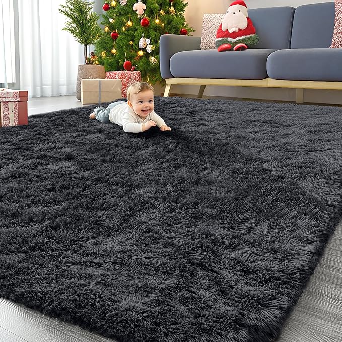 OLANLY 10x14 Machine Washable Large Area Rugs by OLANLY