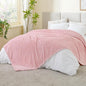 BEDELITE Pink Queen Blanket for Bed, Soft Cozy Gifts for Women, 90 * 90 | 3D by BEDELITE
