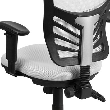 Flash Furniture Nicholas Mid-Back Swivel Office and Gaming Chair, Ergonomic - Image 8