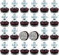 HUAYY 24 Pack Adjustable Furniture Leveling Feet, 1/4-20 Threaded Stem by HUAYY