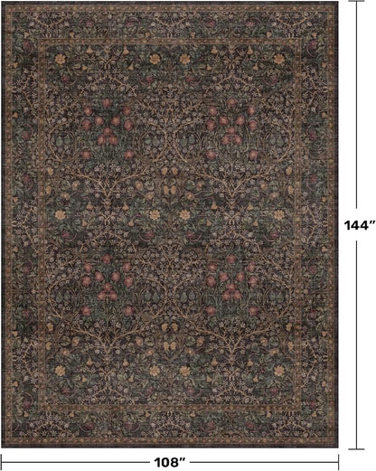 Washable Area Rugs 9x12 Living Room - Image 2