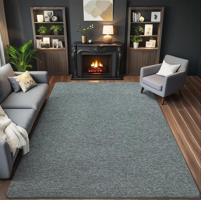6x9 Area Rugs for Living Room Non Slip Bedroom Rug, Minimalist Washable Indoor - Image 8