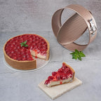 Non Toxic Nonstick 9 inch Springform Pan | 9'' Cheesecake Mold | Leakproof Spring-form Round Cake Pans | Nontoxic Non Stick Spring Form Pan for Baking | Spring-Form Pans Leak Proof