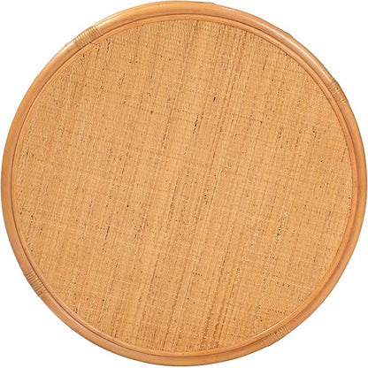Bali & pari Raflesia Modern Bohemian Natural Rattan Coffee Table - Image 5