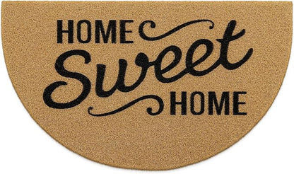 OLANLY Half Circle Front Door Mat, Low Profile Doormat, Stain and Fade Resistant by OLANLY
