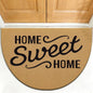 OLANLY Half Circle Front Door Mat, Low Profile Doormat, Stain and Fade Resistant by OLANLY