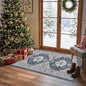 2x4 Non-Slip Entryway Area Rugs: Washable Stain Resistant Kitchen Carpet by HYHAOYUNLAI