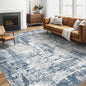 LOONGRUG 6x8 Area Rug Washable Neutral Modern Living Room Rugs White Blue | by LOONGRUG