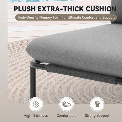 Crestlive Products Outdoor Patio Furniture Set, 4 Seater Modular Oversized - Image 6