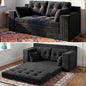 Homkdom Convertible Loveseat Sleeper, Space-Saving Folding Sofa Bed by ElevateYourHome%EF%BC%8CEnhanceEver