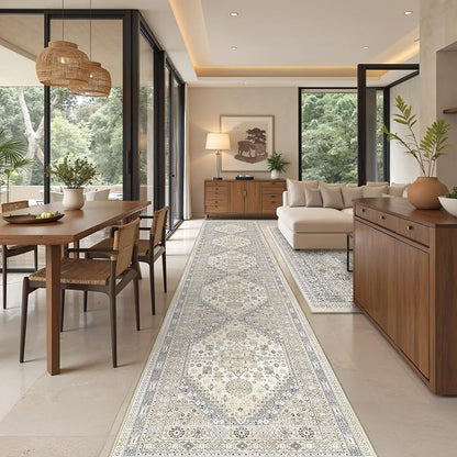 Washable Runner Rug 2.5x14, Long Kitchen Rugs Non-Slip, Soft Hallway Runner - Image 5