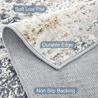 DMOYEST Square Area Rug Living Room Rugs - Image 8